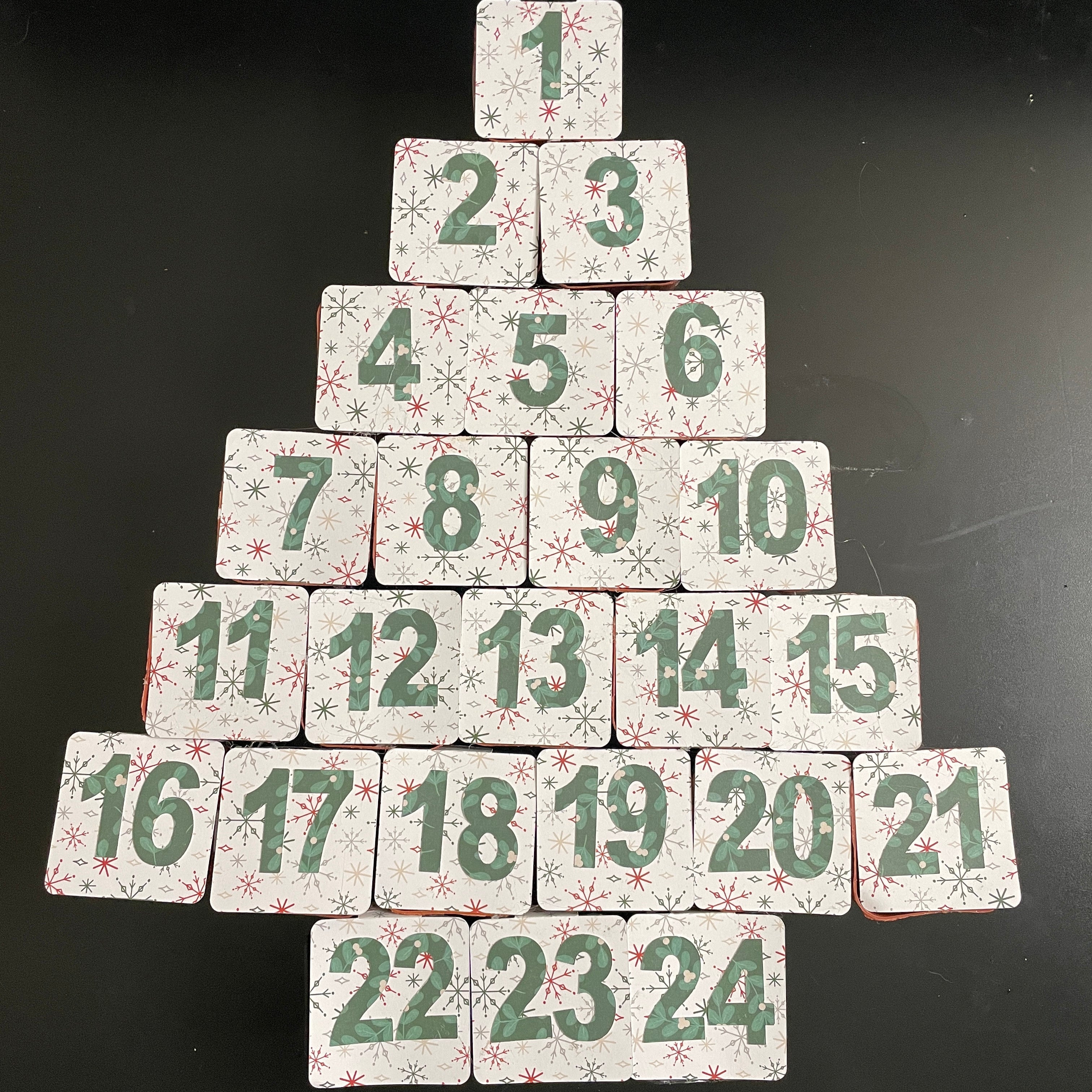 DIY Succulent Leaf Advent Calendar Just Succ It